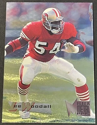1995 Metal Football Card #177 Lee Woodall - Image 1 of 2
