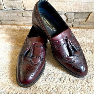 Florsheim Imperial Lexington Vintage Halbschuhe Flügelspitze Tasseled elegante Schuhe: 9D - Bild 1 von 10