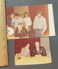 DEC 81 ORIGINAL VINTAGE CANDID DUKE SNYDER BASEBALL PHOTO LOT (2) AL