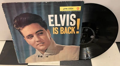 Elvis Presley 60erLP  "Elvis Is Back" LPM-2231 deutsche Pressung S5, black Label - Bild 1 von 2