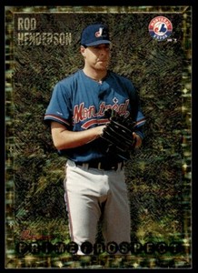 1995 Bowman GOLD Rod Henderson Montreal Expos #269 R14