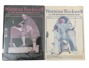 Norman Rockwell Saturday Evening Post GOOD Cond.FREE SHIPPING, EARLY/MIDDLE YEAR - Picture 1 of 13