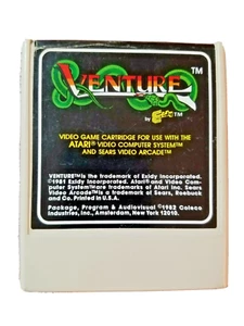 VENTURE (1982)  ATARI 2600 - CLASSIC VIDEO GAMES - Picture 1 of 2