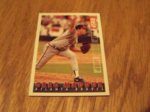 GREG MADDUX  1995 BAZOOKA TOPPS BASEBALL CARD
