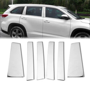 For Toyota Highlander 2014-2019 Stainless Door Window Frame Sill Molding Trim 6x - Bild 1 von 8
