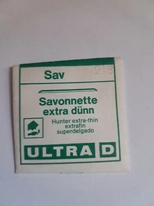 Uhrglas - Armbanduhr - Flume - ULTRA D - Sav - Savonnette extra dünn - v. Größen - Bild 1 von 1