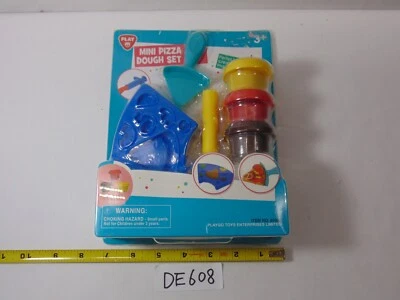 New Playgo Art Kids Play Mini Pizza Dough Set Imagine Play - Image 1 of 4