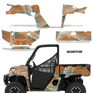 AMR UTV Graphics Decals for Polaris Ranger 1000 XP NODRS 2 DR 2018-24 QTM O AG - Picture 1 of 3