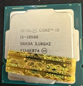 Intel Core i5-10500 4.5 GHz 6-Core CPU (SRH3A) - Picture 1 of 1