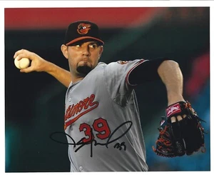 Jason Hammel autograph signed 8 x 10 inch photo ORIOLES POSE 1 - Picture 1 of 1