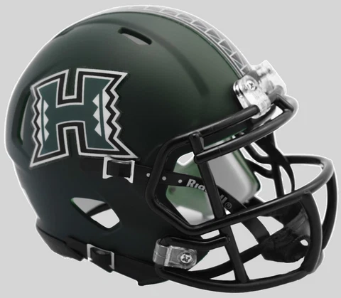 Hawaii Warriors NCAA Revolution SPEED Mini Football Helmet Cover