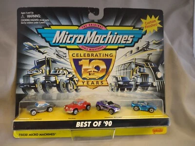 Micro Machines BEST of 90 CELEBRATING 10 YEARS Corvair Tucker Stinger Porsche E4 - Image 1 of 4