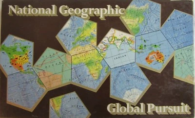 National Geographic GLOBAL PURSUIT Map Game 1987 Educational Game  - Image 1 of 3