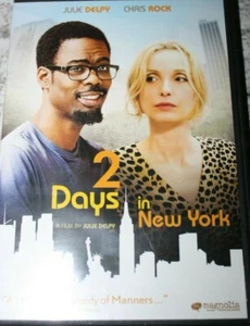 2 DAYS IN NEW YORK (DVD, 2012) JULIE DELPY, CHRIS ROCK Romance Movie LIKE NEW - Picture 1 of 2