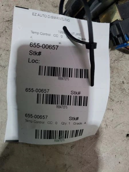 97-99, Chevrolet Venture, control de temperatura montado en el tablero, N.º de parte: 9364241  Foto 1 de 4