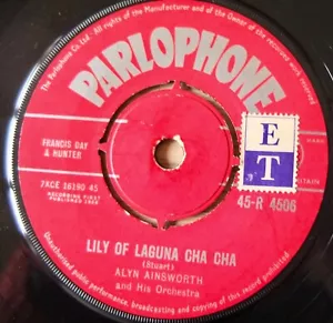 ALYN AINSWORTH LILY OF LAGUNA CHA CHA 7" PARLOPHONE (1958) EX JAZZ GT BRITAIN - Imagen 1 de 4