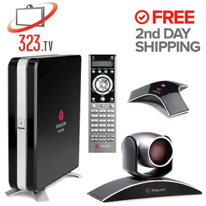 Sistema completo Polycom HDX 8000 con opción de software multipunto precargado - Imagen 1 de 4