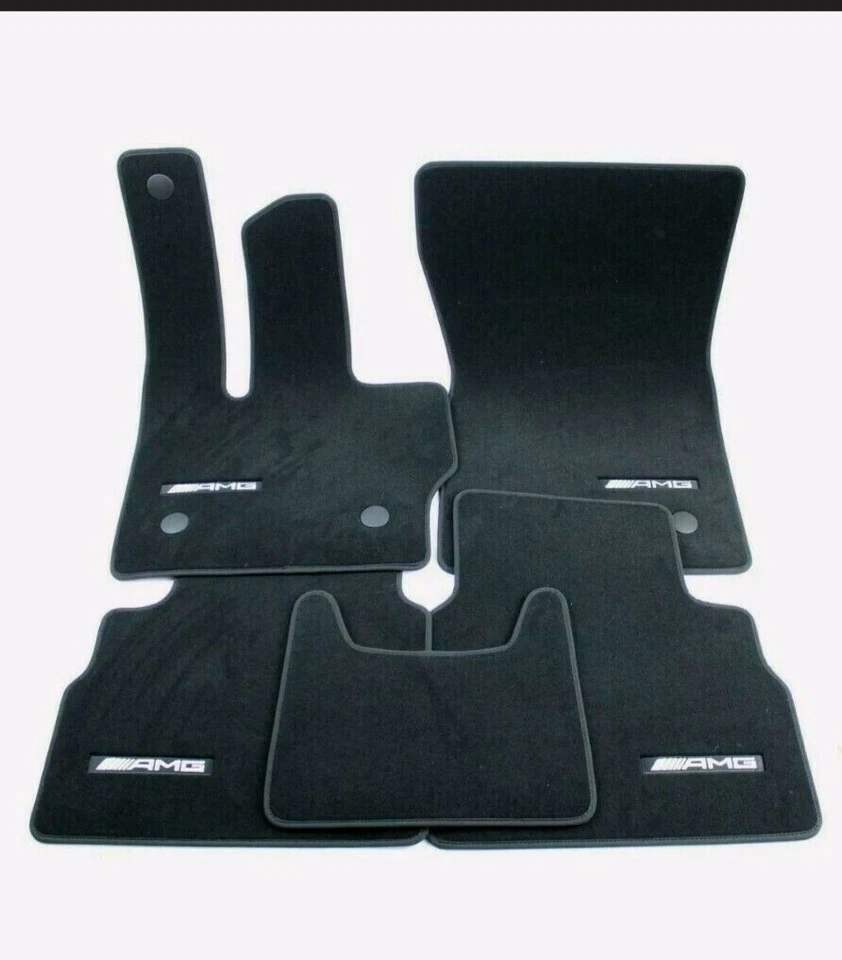 Mercedes AMG Original 5 Piece Floor Mats W463A G Model Facelift from 2018 New - Image 1 of 1