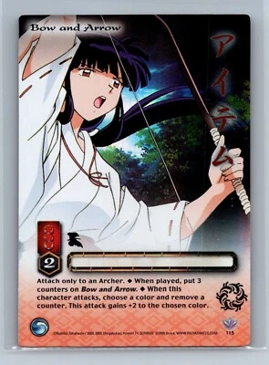 Inuyasha TCG - Bow and Arrow 115 - FOIL Rare - Score Jaki - Image 1 of 2
