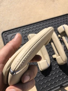 2004-2009 JAGUAR XJ8 XJR XJ Super V8 (LEATHER) roof Handle Dome Light Lamp OEM💯 - Picture 1 of 9