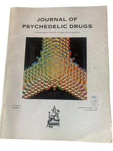Journal of psychedelic drugs 1980 vol. 12 #1 Haight Ashbury Smith bookstore stic - Picture 1 of 5
