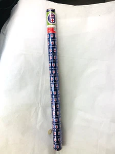 Wrapping Paper England Football Theme Blue Gift Wrap 5M x 70cm New - Picture 1 of 6