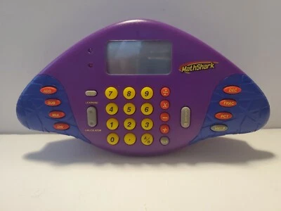 MathShark EI-8490 Math Quiz and Calculator Purple/Blue - Image 1 of 4