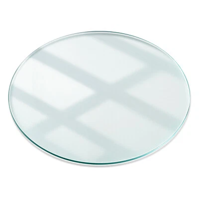 Glasplatte Gehärtet Transparente Glasscheibe Runde Glas Tischplatte  fi80 - Bild 1 von 4