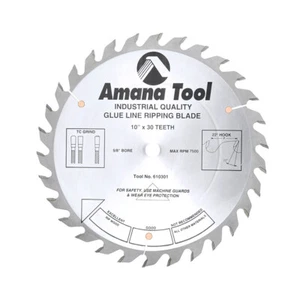 Amana Tool 610301 10" Carbide Tipped Circular Saw Blade - Picture 1 of 3