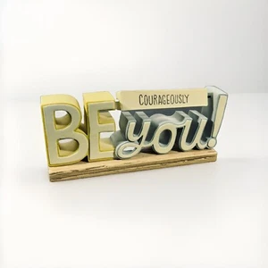 Hallmark Kaminsims Tischplatte, Be You Display mit Dreh wechselnden Worten der Ermutigung - Bild 1 von 12