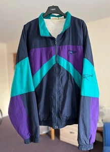 Vintage Reebok colour block windbreaker - Size L - Picture 1 of 4