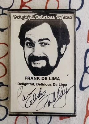 Frank De Lima Delightful Delirious De Lima 1980 Cassette Album Signed VG+/VG - Image 1 of 4