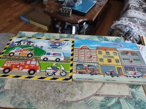 kids EZ GRIP puzzle 'EMERGENCY" Melissa and DOUG - Picture 1 of 6