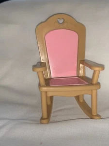 Fisher Price Loving Family Doll house BABY NURSERY ROCKING CHAIR Vintage 1993 - Picture 1 of 6
