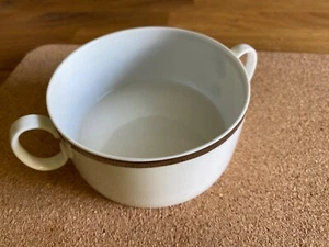 Thomas Germany Open Sugar Bowl With Handles White with Silver Line - 4.5cm Tall - Picture 1 of 5