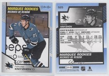 2020-21 O-Pee-Chee Marquee Rookies Blue Border Nikolai Knyzhov #525 Rookie RC