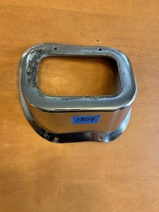 67 Chevelle Original Bench Seat 3-4 Speed Chrome Shifter Bezel Part #3903960 - Foto 1 di 2