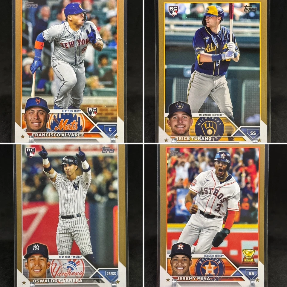2023 Topps Series 2 Gold /2023 RC and Vets - You Pick Singles - Image 1 of 1