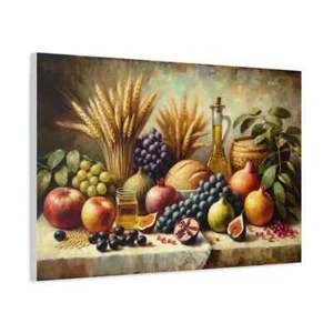 Species of Israel Fruit Paint 120*90cm Canvas Unframed Print Australian Wall Art - Picture 1 of 3