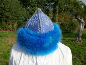 Filz Mütze Hut Handarbeit Bommelmütze Wintermütze Larp Schafwolle Mittelalter  - Bild 1 von 5