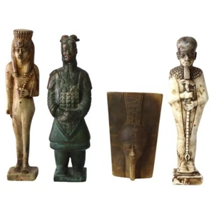 Four Egyptian Revival Grand Tour Figures 20thC - Picture 1 of 8