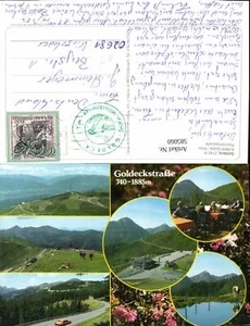 585060,Mehrbild Ak Goldeck Panoramastraße VW Golf Kuh Rind Spittal an der Drau - Picture 1 of 1