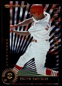 1997 Donruss Gold Press Proofs #285 Delino DeShields /500 St. Louis Cardinals