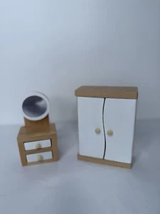 Cómoda y armario para muebles para casa de muñecas Hape  - Imagen 1 de 8