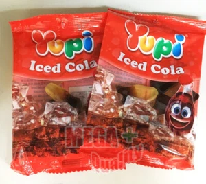 2 x Yupi Iced Cola Jelly Gummy Candy Candies Sweet 40g - Photo 1/3