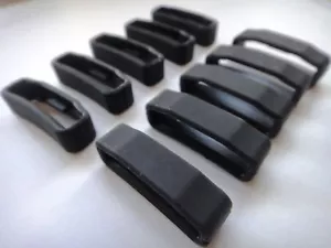 10X Soft Rubber band strap loop hoop holder locker ring (FITS) Garmin Fenix - Picture 1 of 3