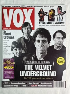 VOX British UK Music Magazine - Issue #34 - July 1993 - The Velvet Underground - Picture 1 of 4