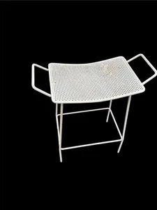 Industrial Steel Gardening Patio Stool Plant Stand MCM Salternini - Picture 1 of 1