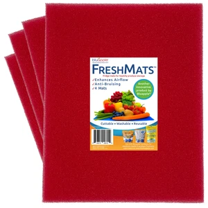 FreshMats zur Förderung gesunder Produkte - rot - Bild 1 von 4
