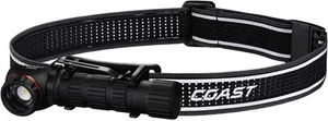 Coast TXM50R 1250 Lumen Rechargeable LED Headlamp with Magnetic Base Black  - Picture 1 of 15